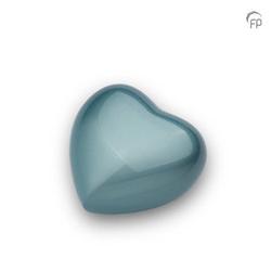 Keepsake Heart (Pearl Blue High-Shine Finish)