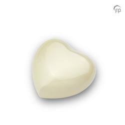 Keepsake Heart (Pearl White High-Shine Finish)