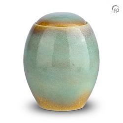 Ceramic Urn (Mottled Green) - Adult