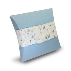 Biodegradable Urn (Pillow Style - Blue)