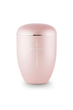 Arboform Crystal Cross Urn (Pink)