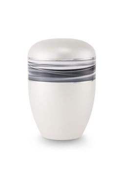 Arboform Urn (Wave Edition - White)