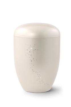 Arboform Swarovski Shooting Star Urn (White)