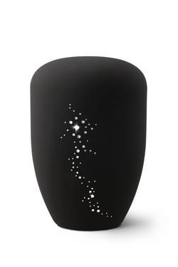 Arboform with Crystal Shooting Star Urn (Black)