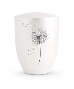 Arboform Crystal Dandelion Urn (Pearl) - XL Adult