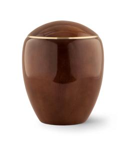 Wooden Urn (Round Top in Teak)