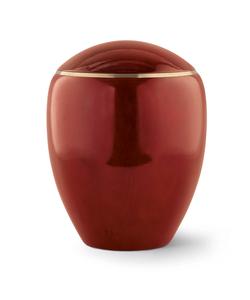 Wooden Urn (Round Top in Mahogany)