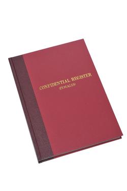 Confidential register - female