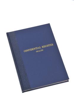 Confidential register - male