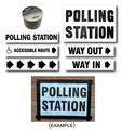 Outdoor signage pack (moisture resistant)