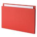 Red Guildhall Square Cut Folder F/Cap
