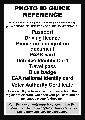 Sign - Photo ID quick reference guide