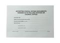 Envelope to contain Accepted Postal Voting Documents handed in to polling station
